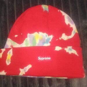 Supreme Multicolor Tie-Dye Beanie